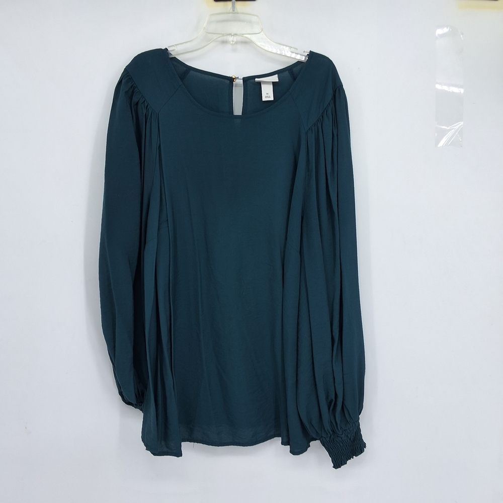 Ava & Viv 1x Deep Teal Blouse